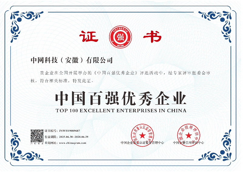 荣誉 中国百强******企业